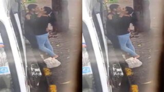 Tamil Lover Outdoor Kissing Secretly Captured Mms Video