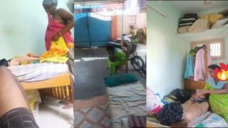 Real Tamil Maid Aunty Son Affair Leaked MMS